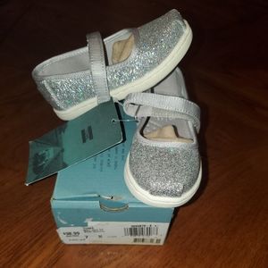 Toms toddler glitter Mary Jane size 7